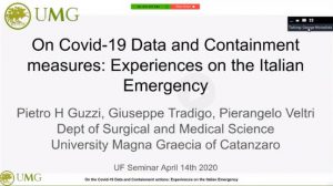 Dr. Pietro Hiram Guzzi, Dr. Giuseppe Tradigo, Dr. Pierangelo Veltri